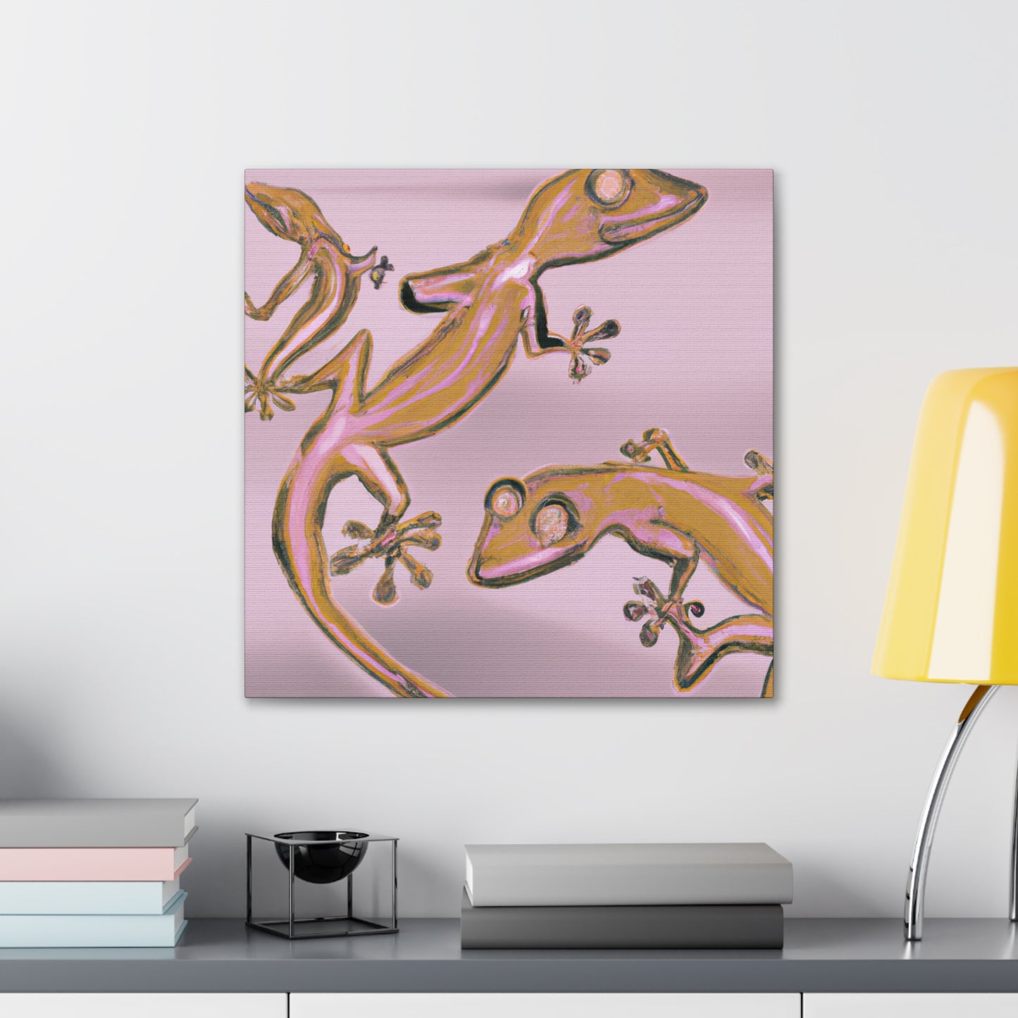 Gecko's Surreal Dream - Canvas