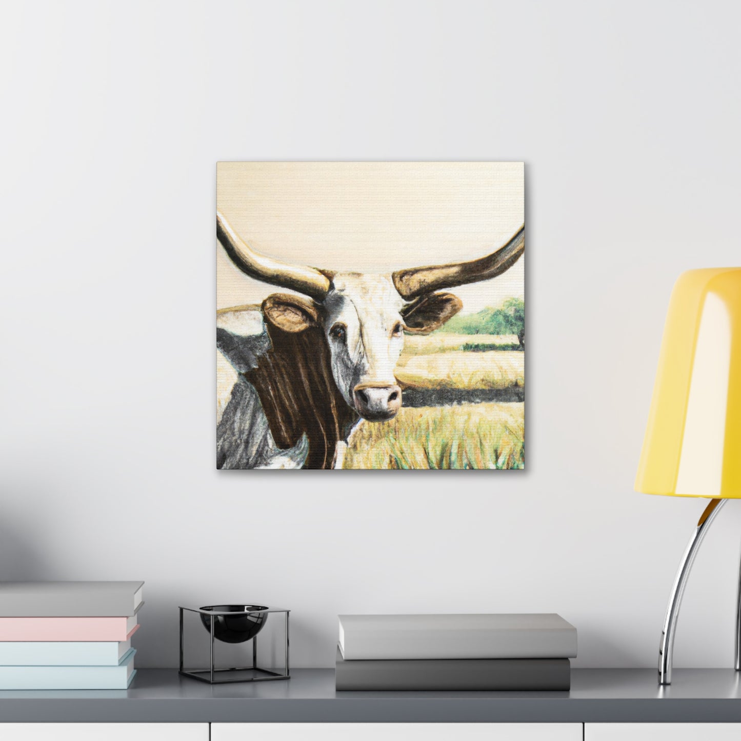 Texas Longhorns Reigning - Canvas