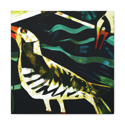 Sea Birds in Flight - Canvas