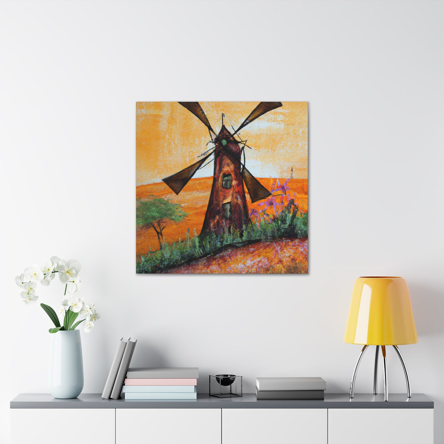 "Windmill: Dreamscape" - Canvas