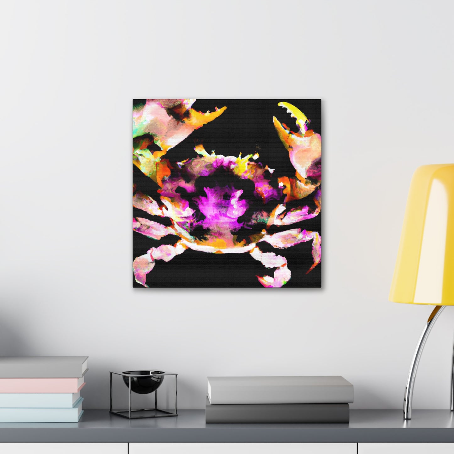 Crab's Colorful Dance - Canvas