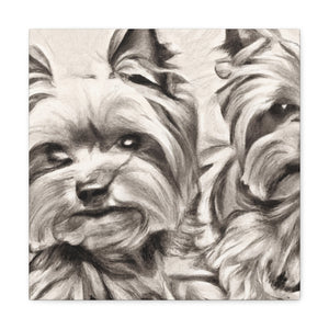 Yorkshire Terrier Majesty - Canvas