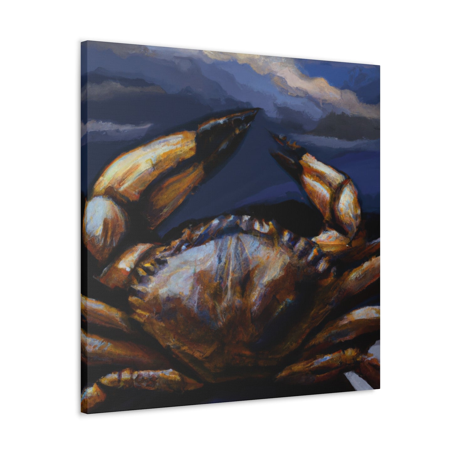 "Crab in Hyperrealism" - Canvas