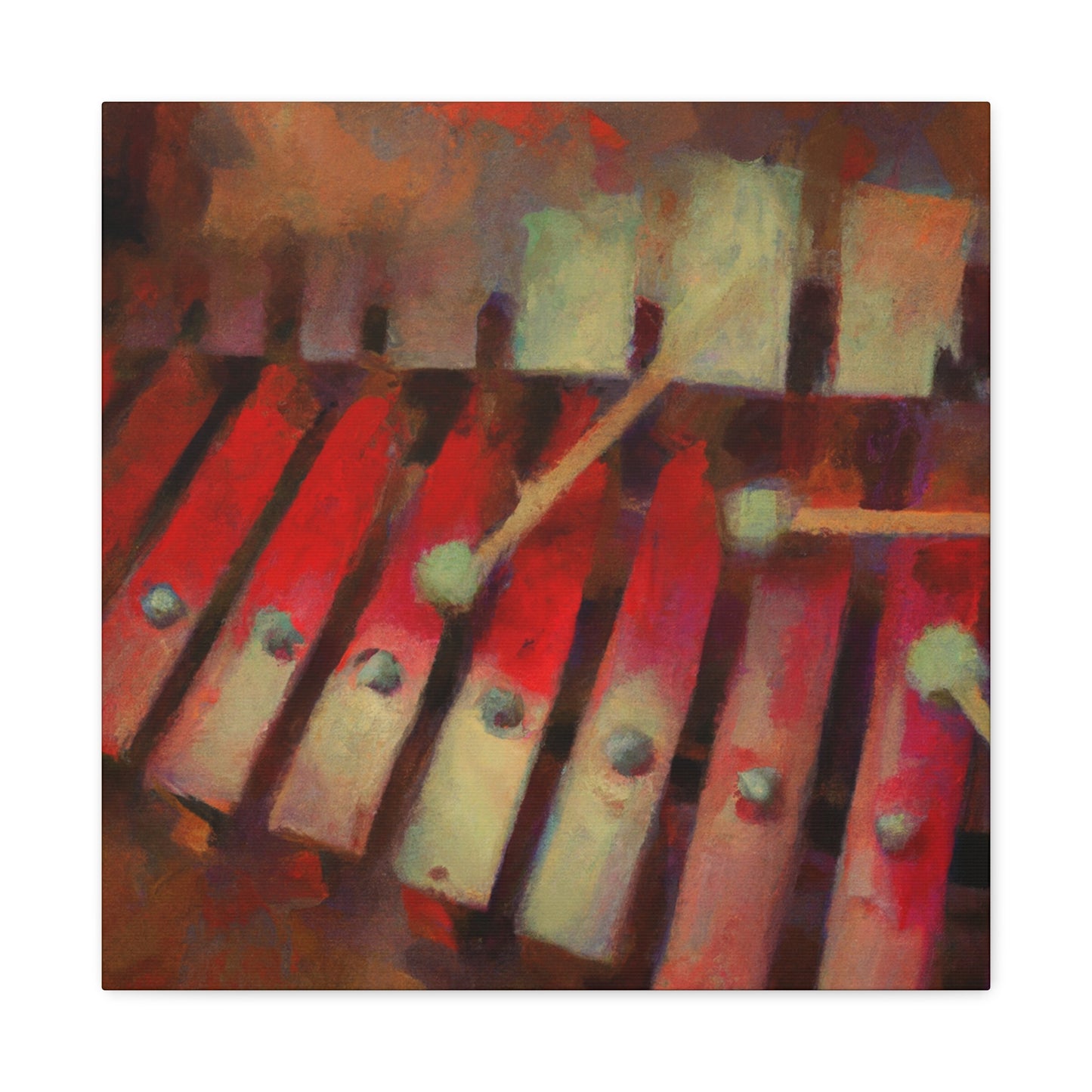 "Xylophone in Expressionism" - Canvas