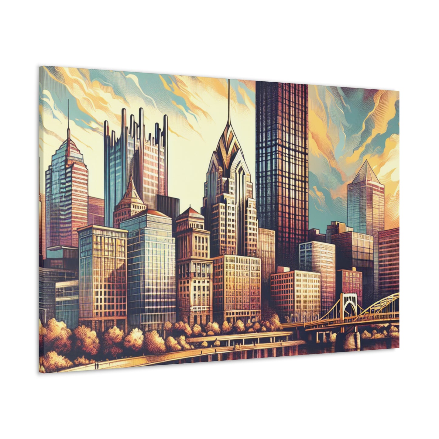 "Steel City Splendor" - Canvas