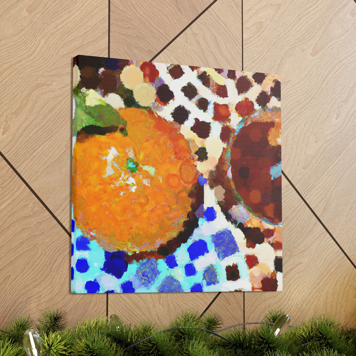 "Orange Slice of Nature" - Canvas