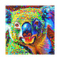 Koala in Pointillism - Canvas