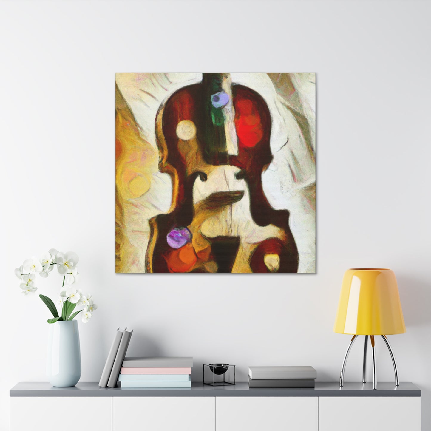 Mandolin in Abstractions - Canvas