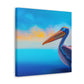 Pelican in the Skies - Canvas