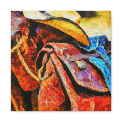 Saddle Bags Impressionism - Canvas