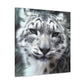 "Snow Leopard Impressionism" - Canvas