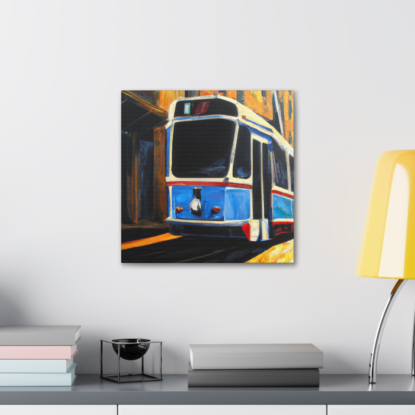 Tram of Twilighting - Canvas