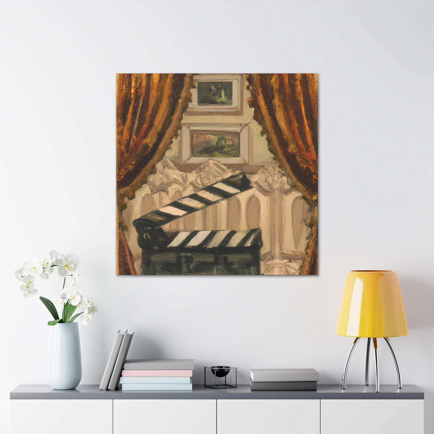 Clapboard in Rococo - Canvas