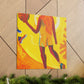 "Basketball Serenely Surreal" - Canvas