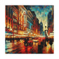 Vibrant Urban Stages - Canvas