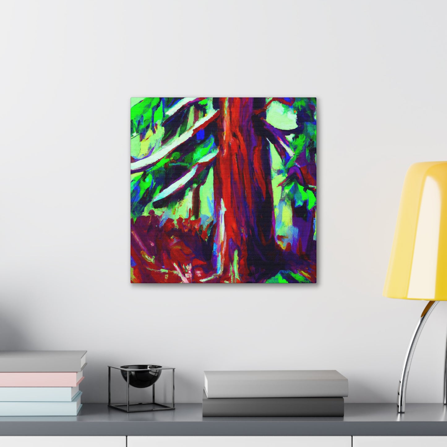 "Redwood in Abstraction" - Canvas