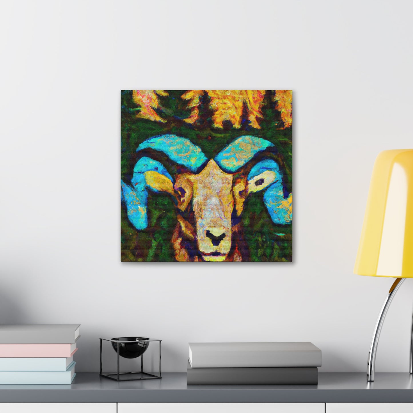 Big Horn Sheep Splendor - Canvas