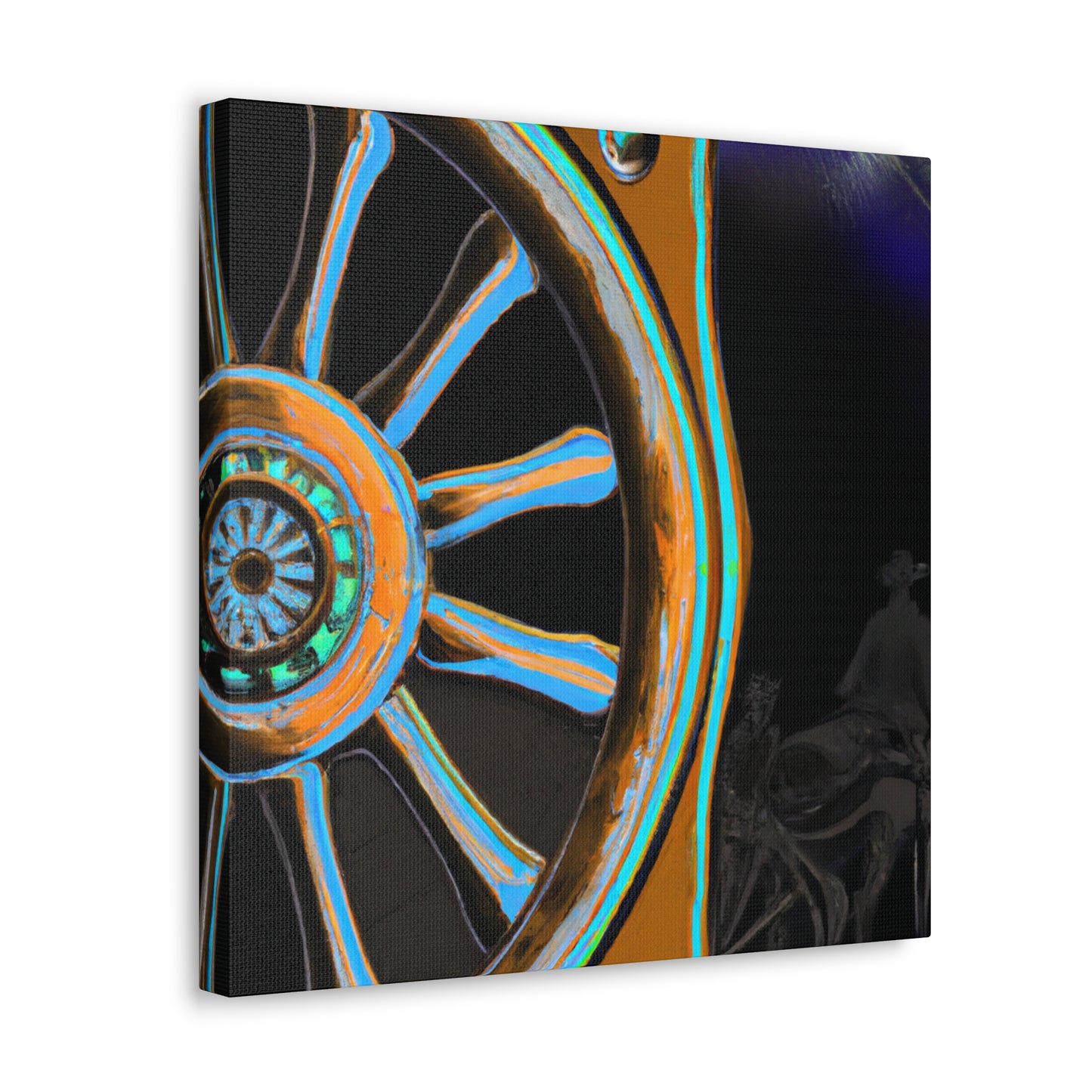 Wheels of Splendor - Canvas