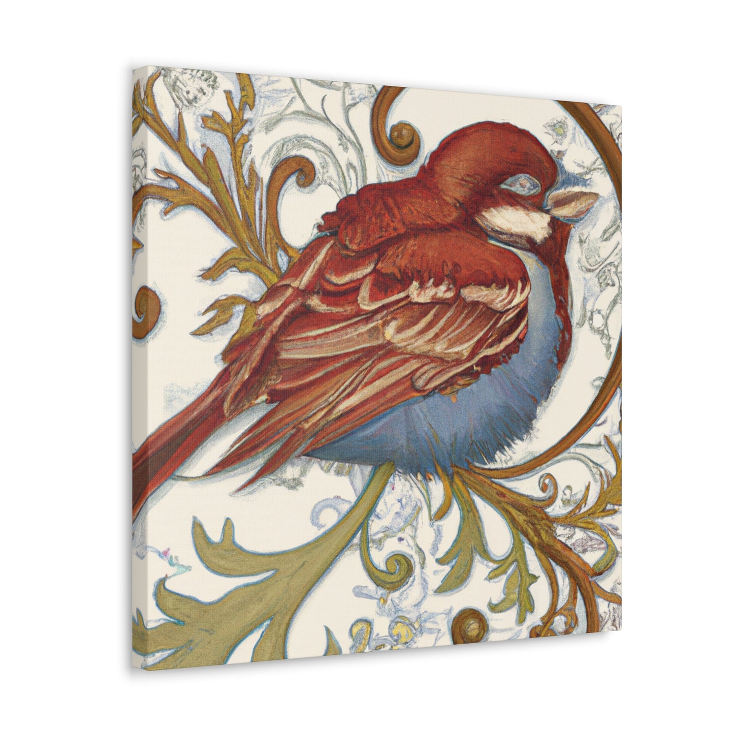 House Sparrow Glamour - Canvas