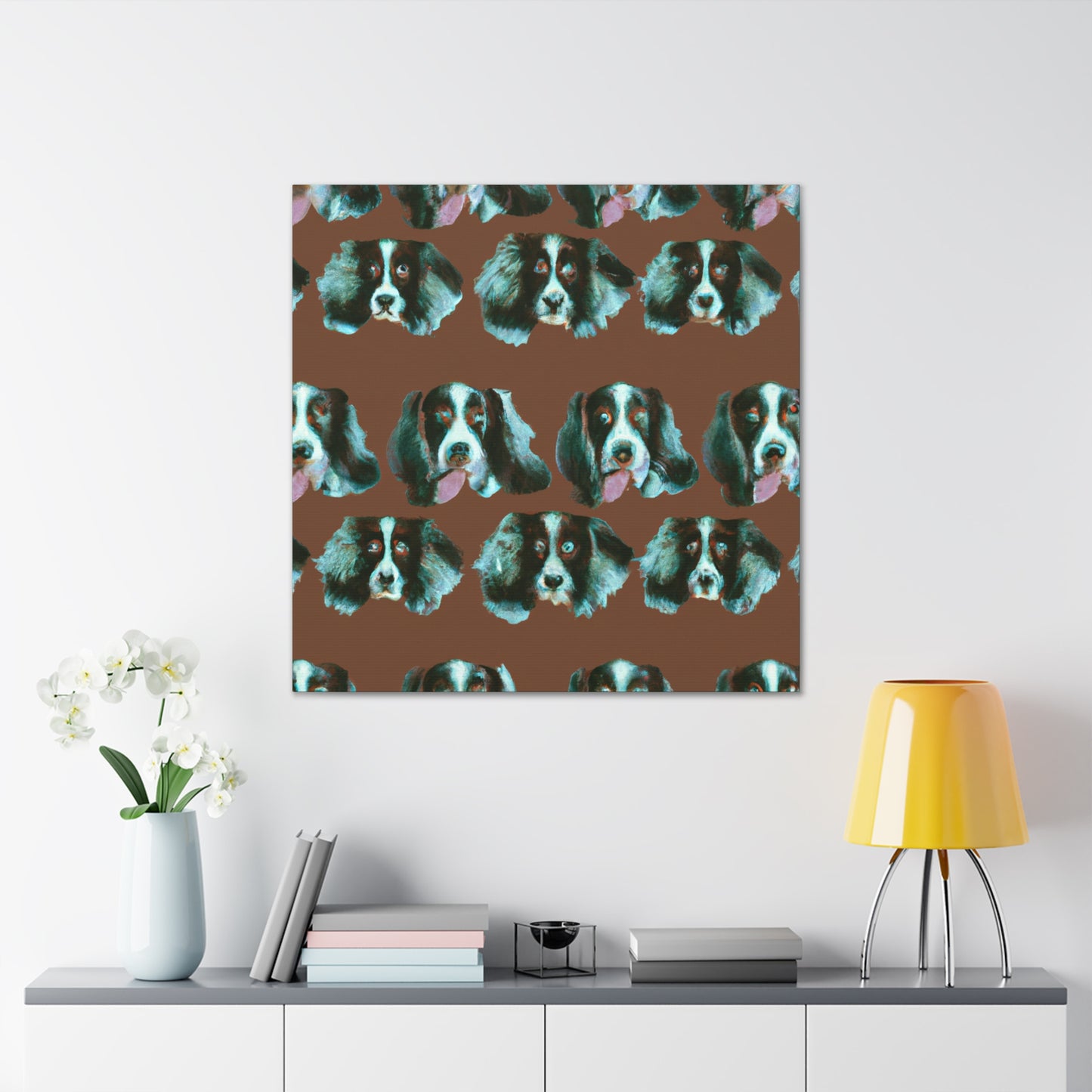 Springer Spaniel Contemplation - Canvas