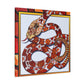 Corn Snake Abstract Art - Canvas