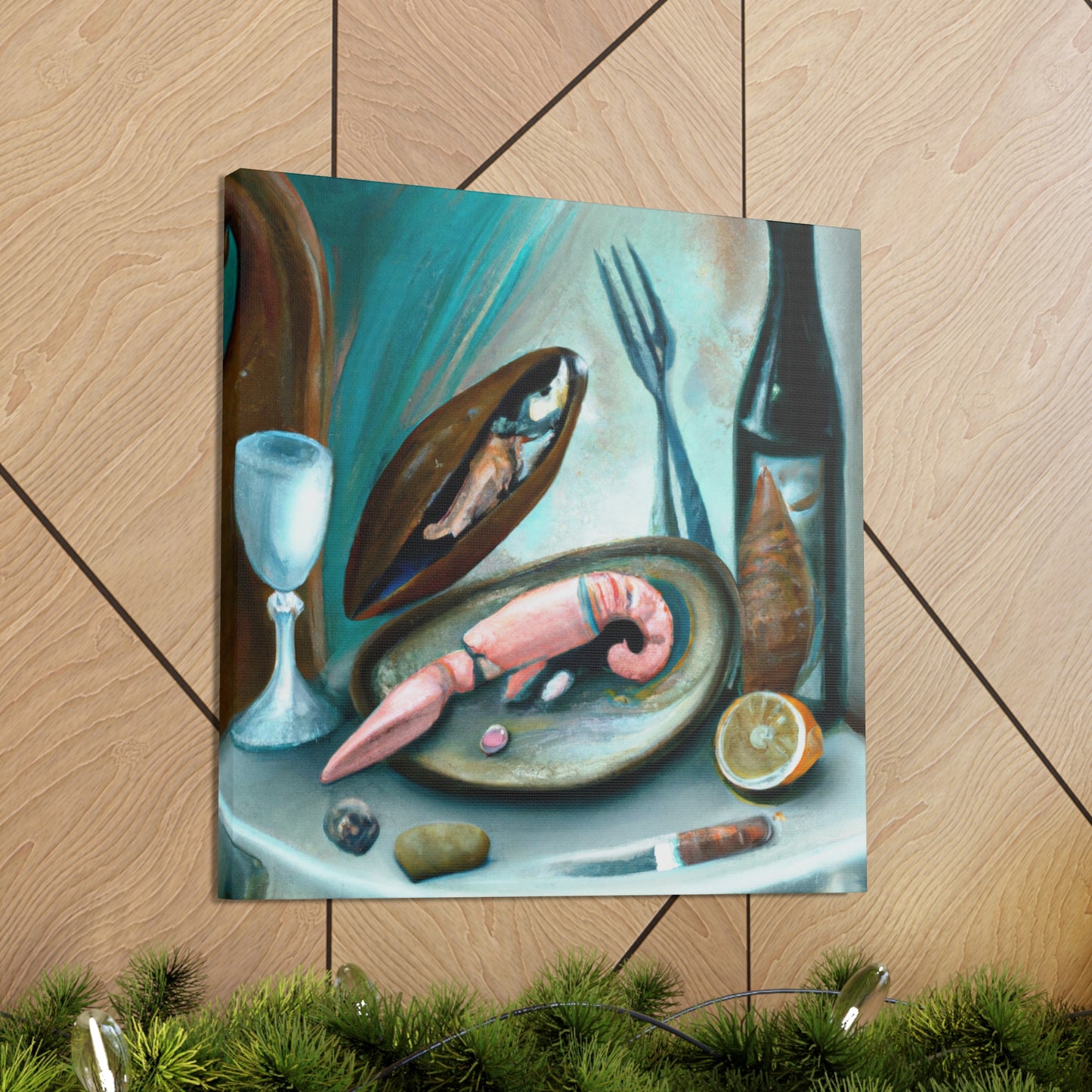 Seafood Surreal Dream - Canvas