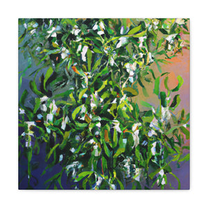 Mistletoe in Moonlight - Canvas