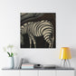 "Zebra's Exotic Dance" - Canvas