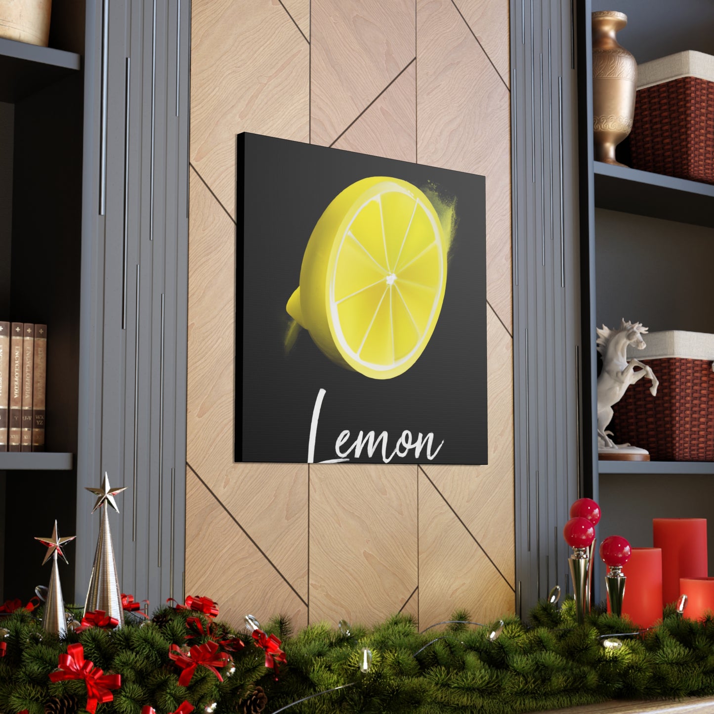 Lemon Zest Radiance - Canvas