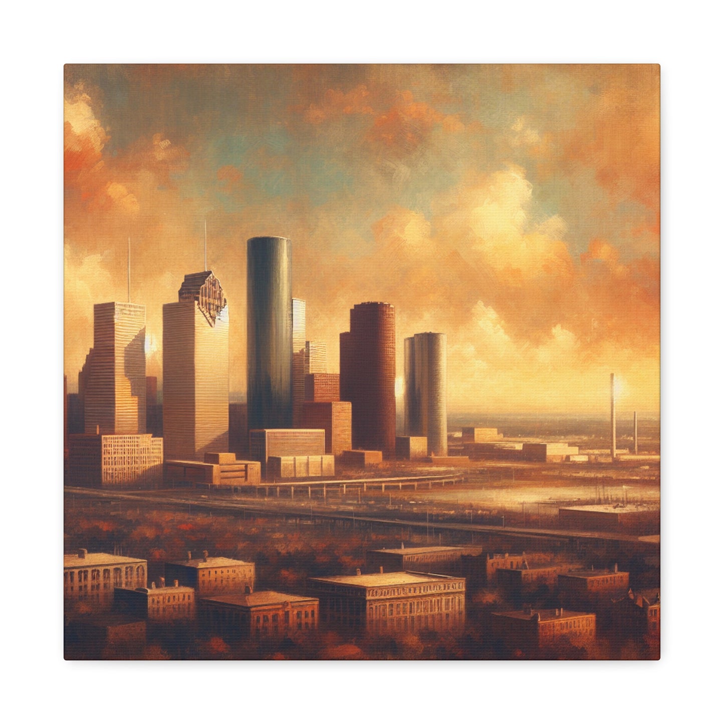 "The Lush Houston Canvas" - Canvas