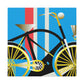 Bicycling Through Deco - Canvas