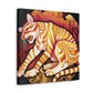 Tasmanian Tiger Mirage - Canvas