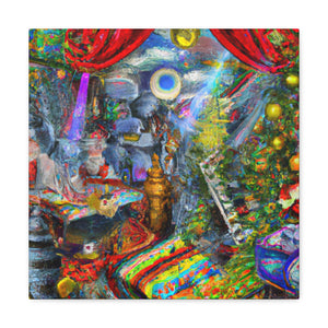 Santa's Surreal Workshop - Canvas