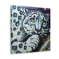 Snow Leopard Surrealism - Canvas