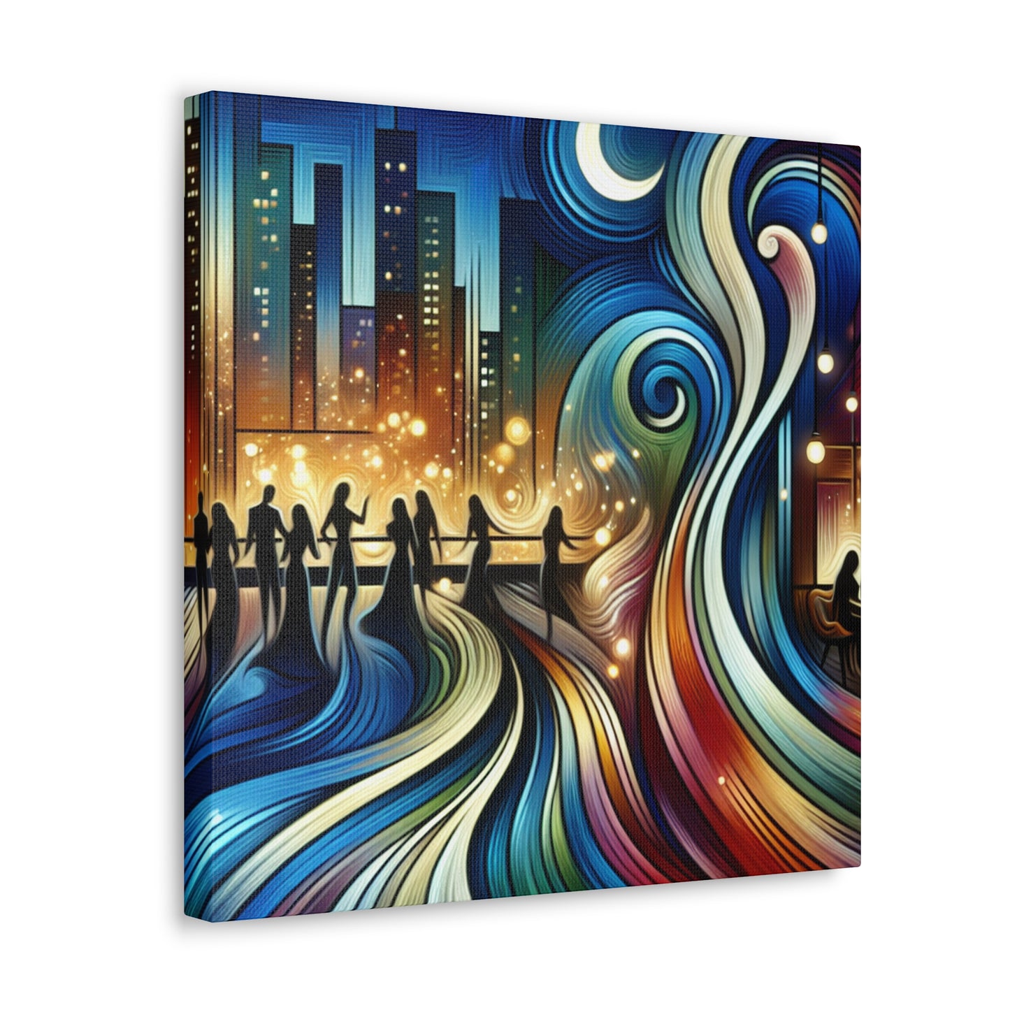 "Skyward Celebration Spectacle" - Canvas