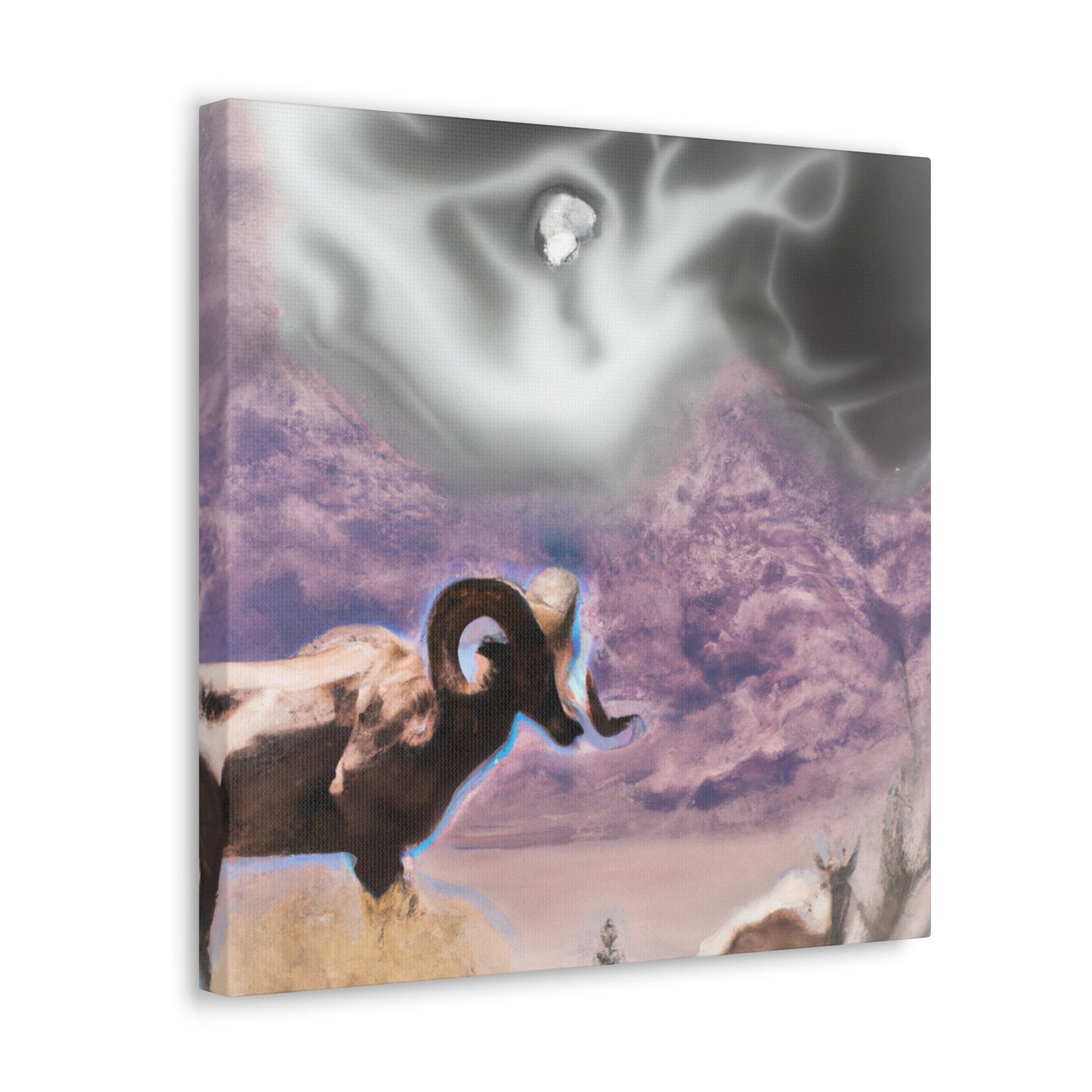 Bighorn Dreamscape Scene - Canvas