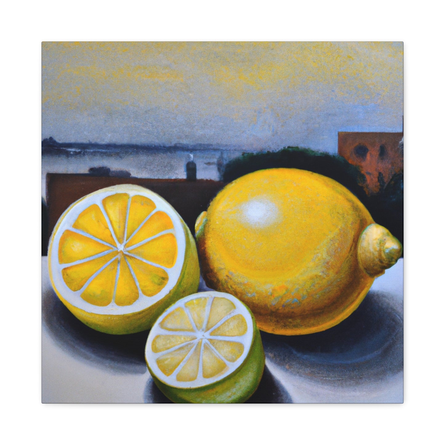 Lemon Hyperrealism Splendor - Canvas