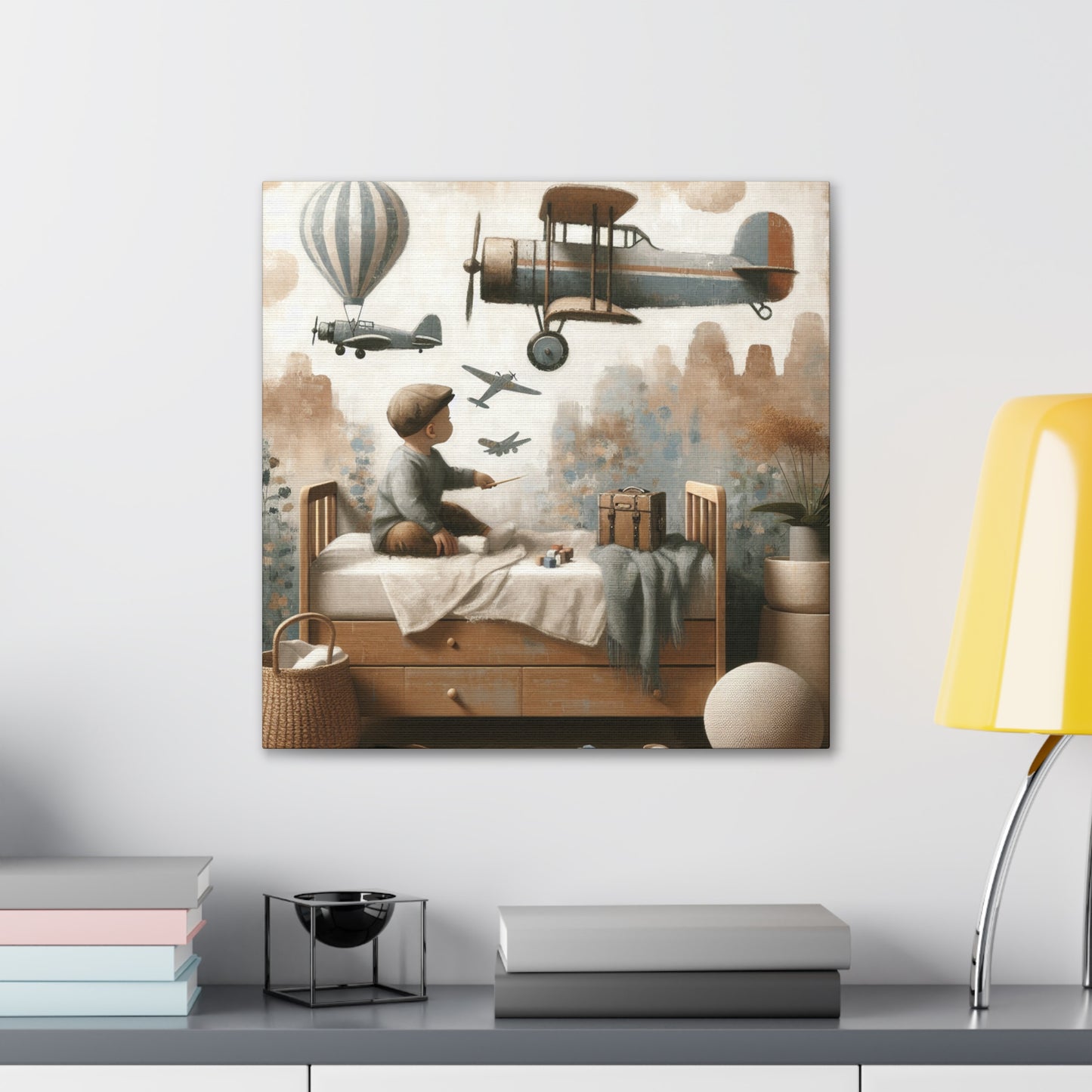 Whispering Transport Elegance - Canvas