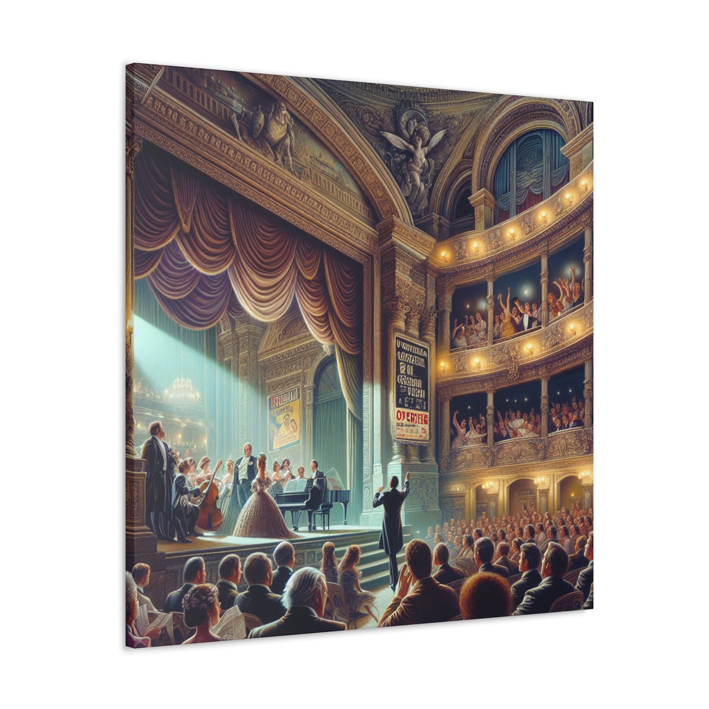 Enchanted Operatic Reverie - Canvas