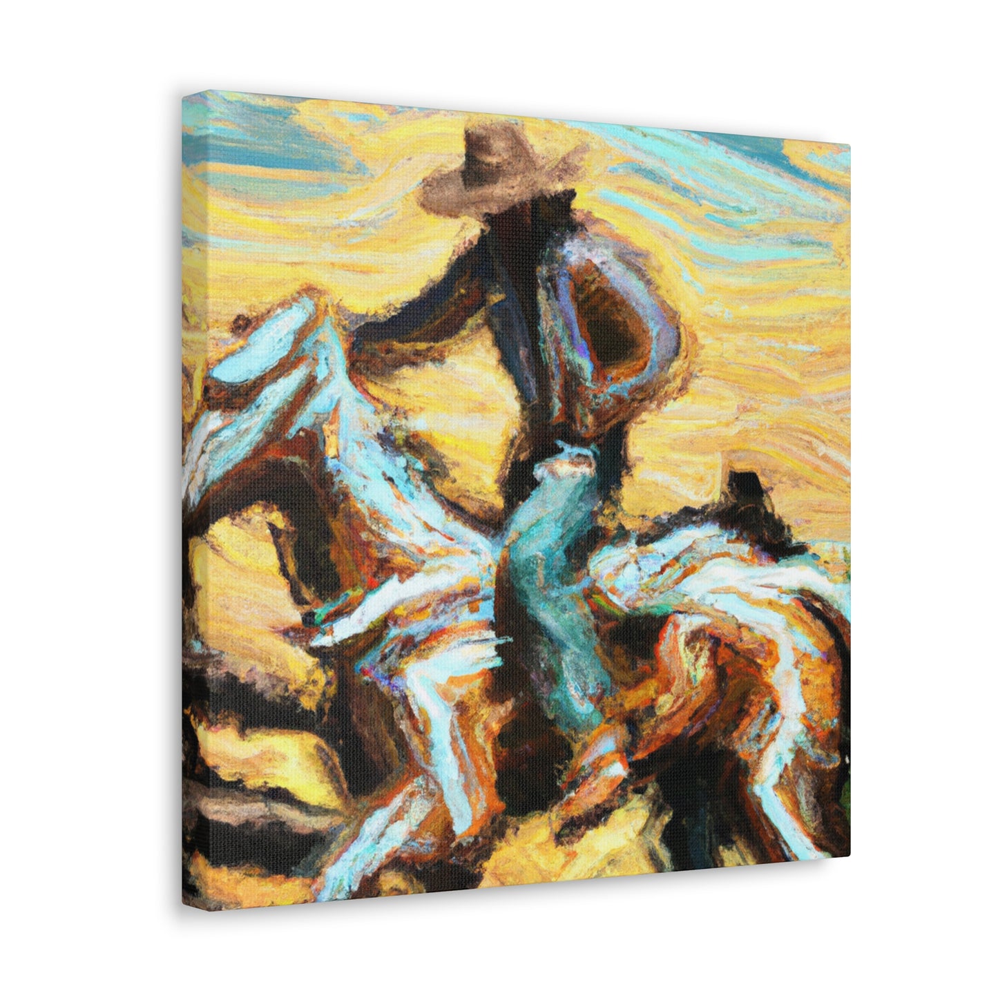 Ponderosa in Expressionism - Canvas