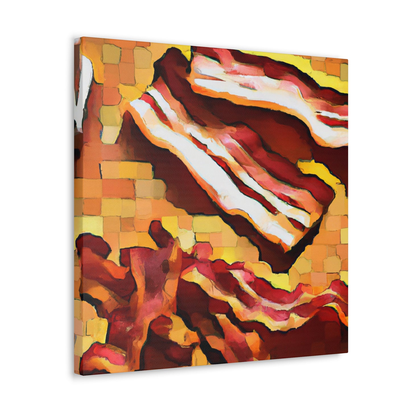 Bacon in Art Deco - Canvas