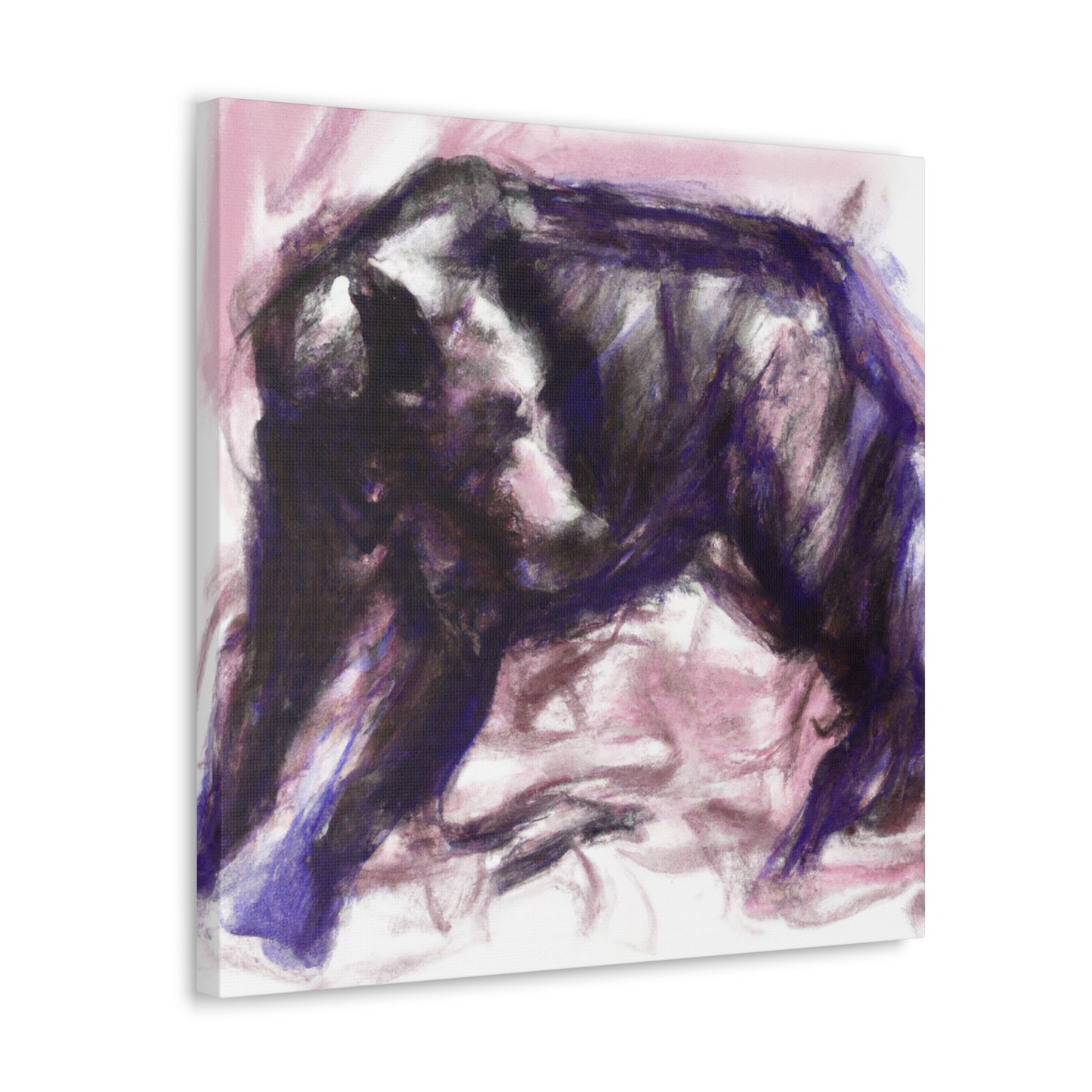 "Bear in Impressionism" - Canvas