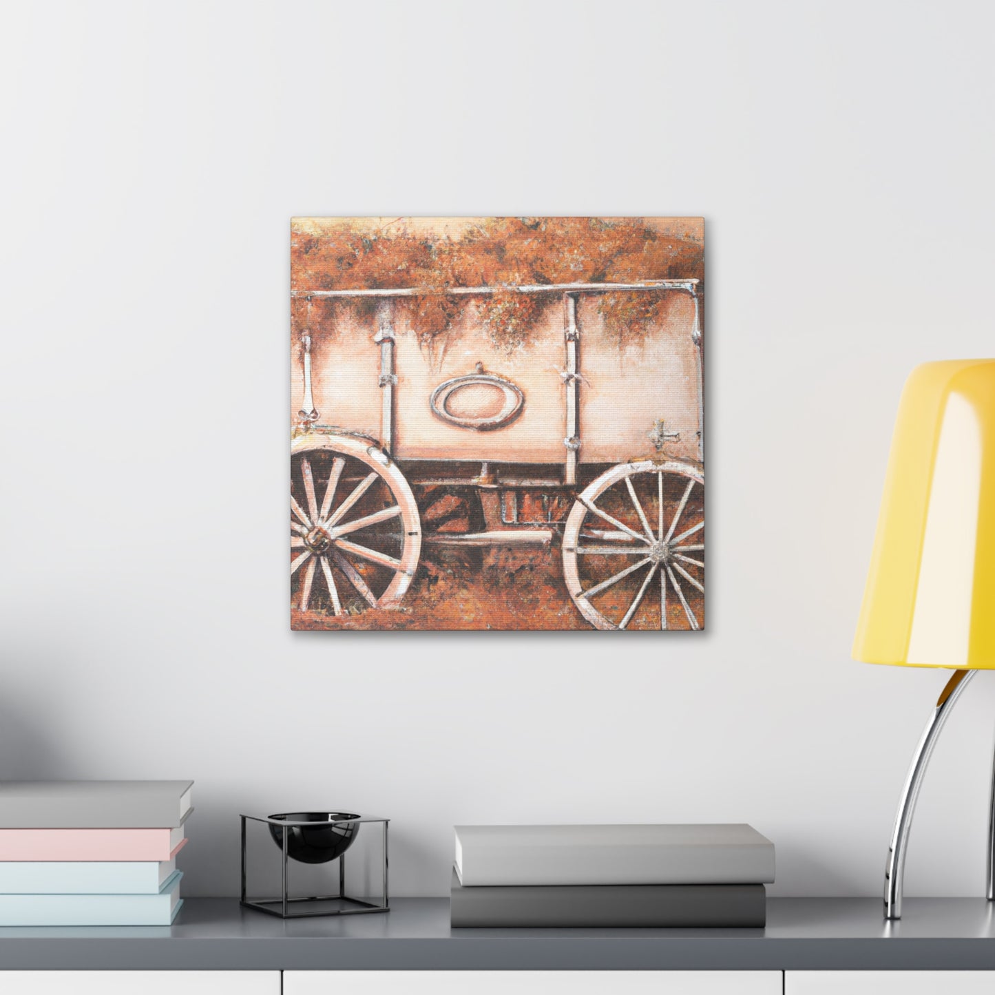 Hay Wagon Grandeur - Canvas