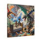 Dancing Dragon Dreams - Canvas