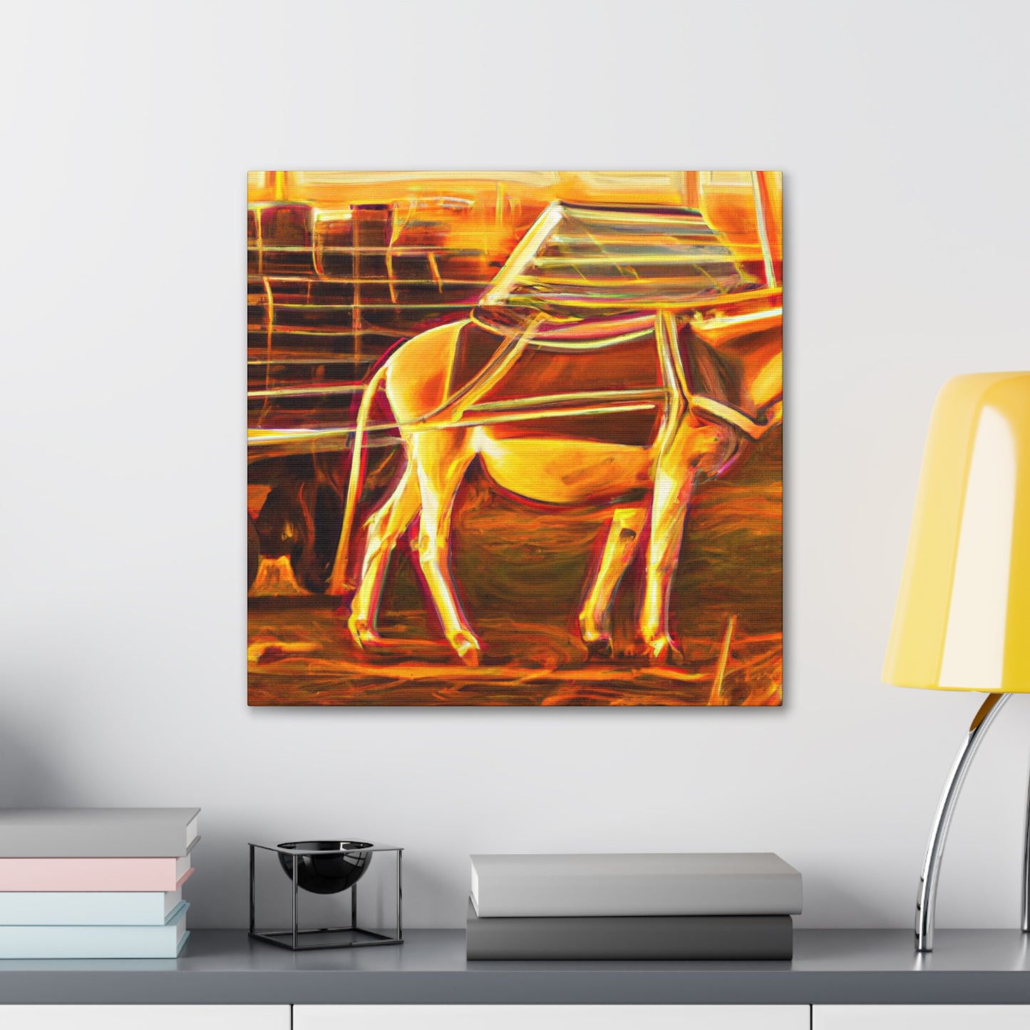 "Mule's Majestic Majesty" - Canvas