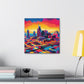 "Melodic City Vibe" - Canvas