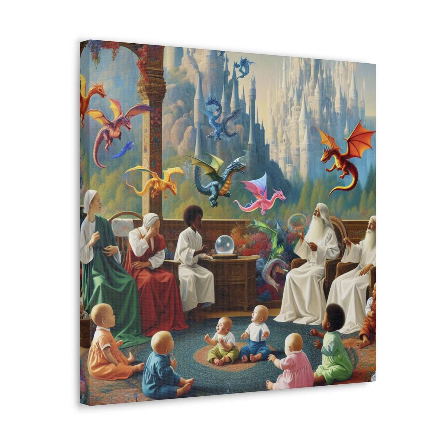 Whimsical Enchantments Unleashed - Canvas