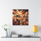 Gilded City Oasis Desire - Canvas