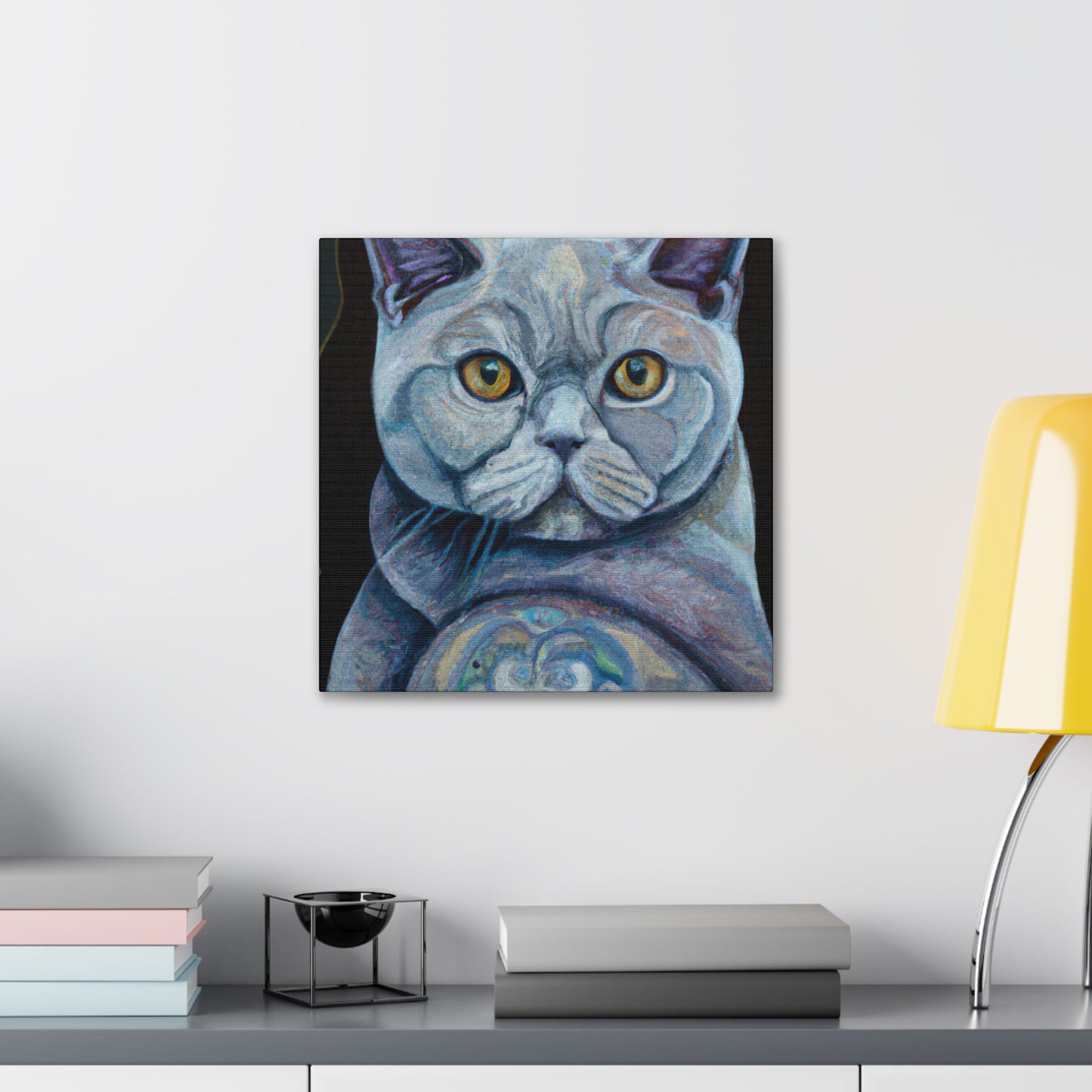 "The Noble British Shorthair" - Canvas