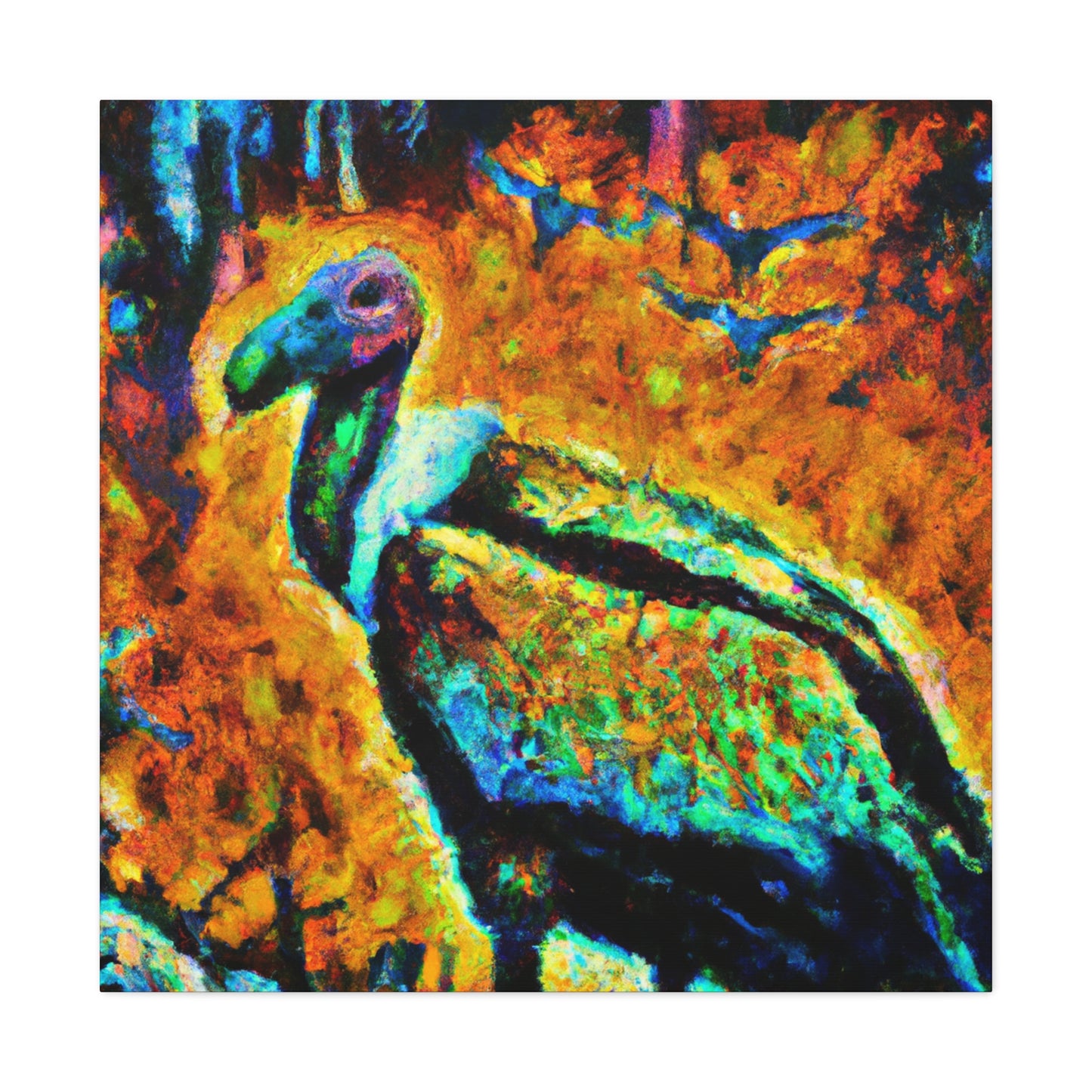 Vulture in Abstraction - Canvas